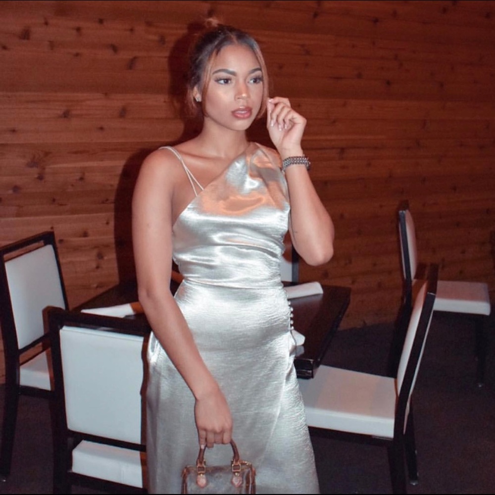 Satin Dress